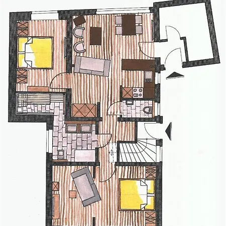 Reedehus Alfonso 63 Unten * Borkum